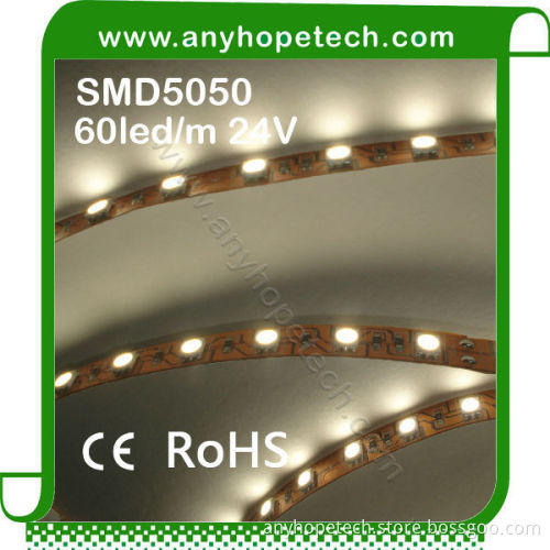 New style most popular 4000K 14.4watt 24v flexible led ribbon